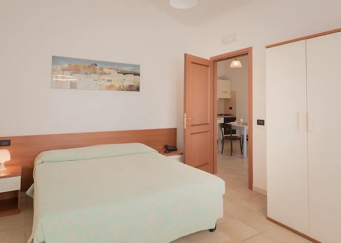 Apart Otel Isa-residence With Swimming-pool In Villasimius, With Air Conditioning And Private Outdoor Space